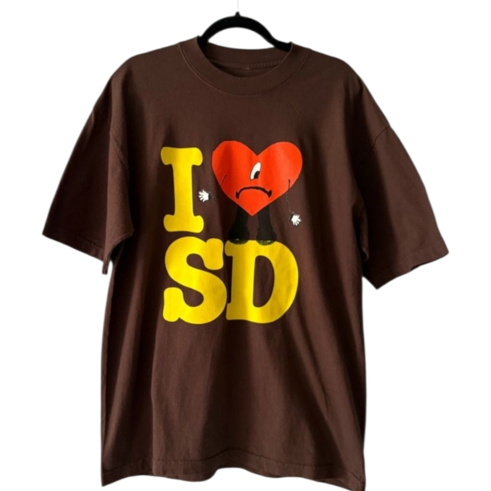 Bad Bunny Worlds Hottest Tour Graphic T-shirt San Diego